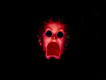 Demon Child, scream, eyeless, eyes, large, mouth HD wallpaper
