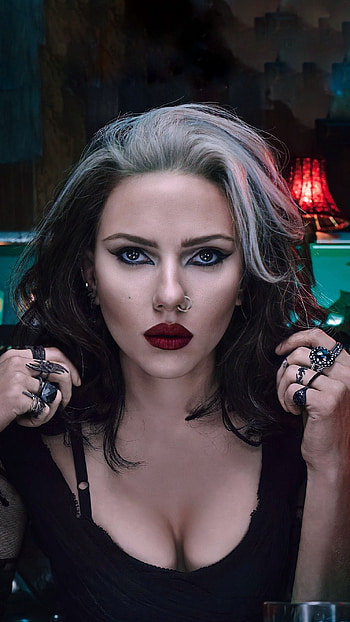 Scarlett Johansson, hollywood actress HD phone wallpaper