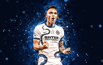 Lautaro Martinez, , 2021, Internazionale, argentinian footballers, Serie A, Lautaro Javier Mart& HD wallpaper