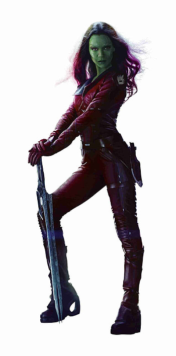 Zoe Saldana, Guardians Of The Galaxy, Movies, Gamora HD phone wallpaper