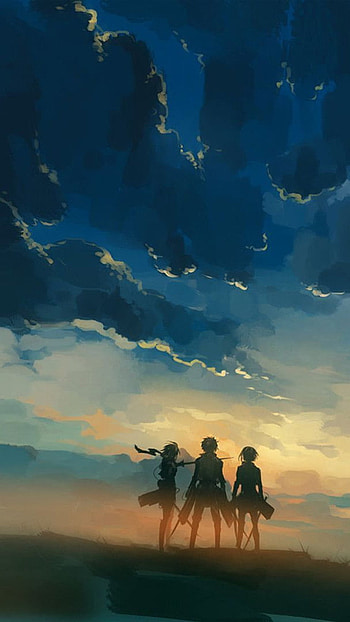 Titans, anime HD phone wallpaper