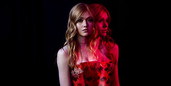 Portrait, beautiful, Katherine McNamara HD wallpaper