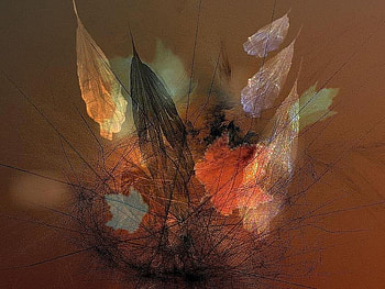 Autum Leaves, autum, leaves, abstract, art HD wallpaper