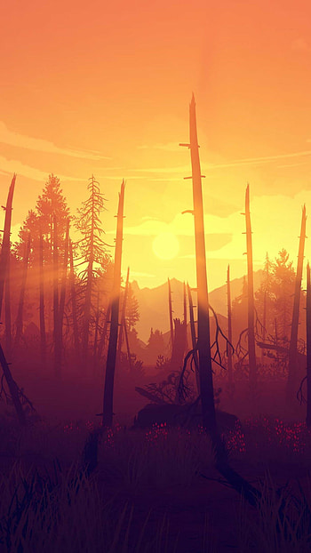 Firewatch gaming, Firewatch game, Game quest horror, PC PS4 HD phone wallpaper