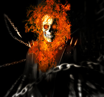 Ghost Rider Art , ghost-rider, artwork, artist, deviantart HD wallpaper