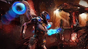 Matterfall Video Game Artwork, matterfall, games, 2017-games, artwork, artist, digital-art HD wallpaper