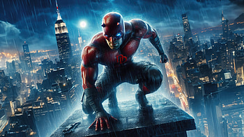 Daredevil Dynamic Pose, daredevil, superheroes, artwork, artist, digital-art, art, deviantart HD wallpaper