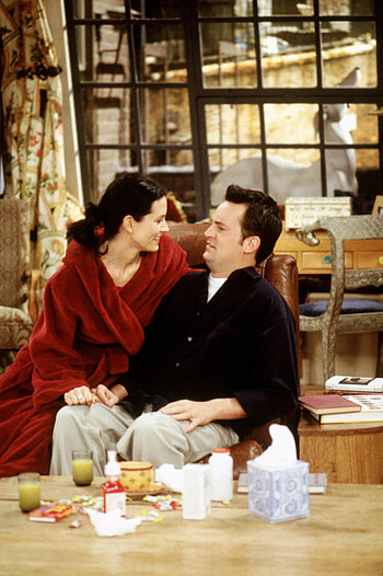 Monica and Chandler , Monica and Chandler background HD phone wallpaper