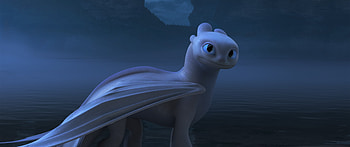 Light Fury, light-fury, how-to-train-your-dragon-the-hidden-world, how-to-train-your-dragon-3, how-to-train-your-dragon, movies, 2019-movies, animated-movies, dragon, deviantart HD wallpaper
