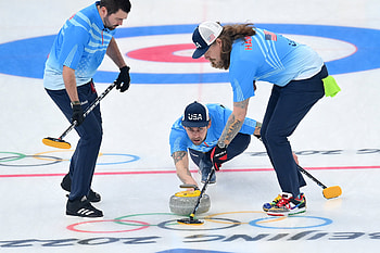 John Landsteiner, Chris Plys, and Matt Hamilton, Curling HD wallpaper