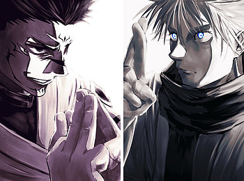 Sukuna & Satoru Gojo, Sukuna (Jujutsu Kaisen), Satoru Gojo, Anime, Jujutsu Kaisen, Gojo Vs Sukuna HD wallpaper
