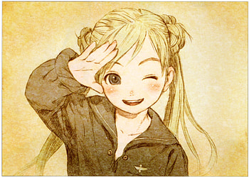 Last exile, Tatiana Wisla, anime girl, art HD wallpaper