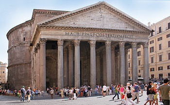 Pantheon views, , Ancient Roman ruins, Timeless masterpiece HD wallpaper