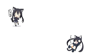 Mio Akiyama Neko, akiyama, neko, anime, mio, k-on HD wallpaper
