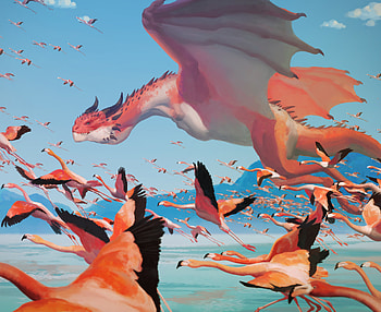 fantasy, dragon HD wallpaper