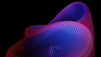 Colorful 3d Shapes Of Abstract, abstract, artist, artwork, digital-art, dark, black, oled, behance HD wallpaper