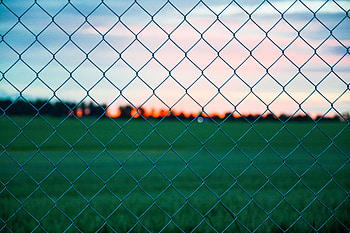 Nature, Grass, Grid, Fence HD wallpaper