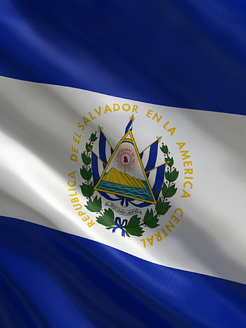 Bandera de El Salvador, Patriotic tribute, National flag, High-quality HD phone wallpaper