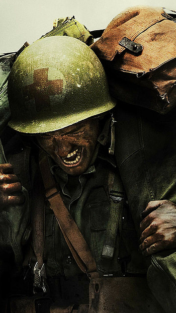 Hacksaw Ridge, Unforgettable war film, Intense performances, Moving tribute HD phone wallpaper