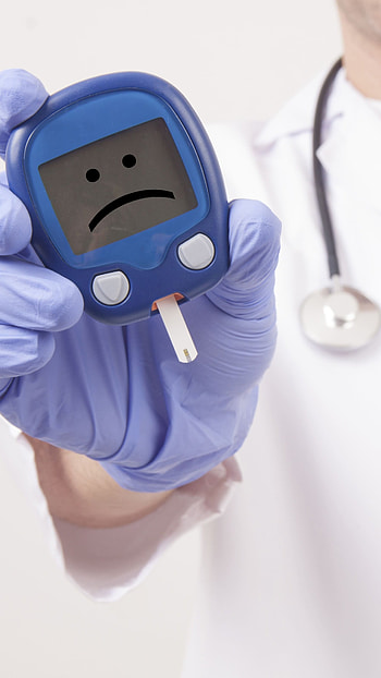 Sad Smile, Doctor, Diabetes Control HD phone wallpaper