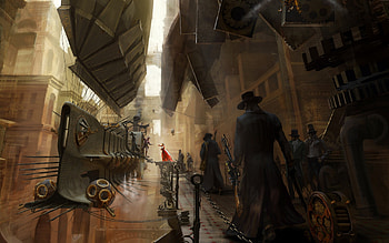 Steampunk HD wallpaper