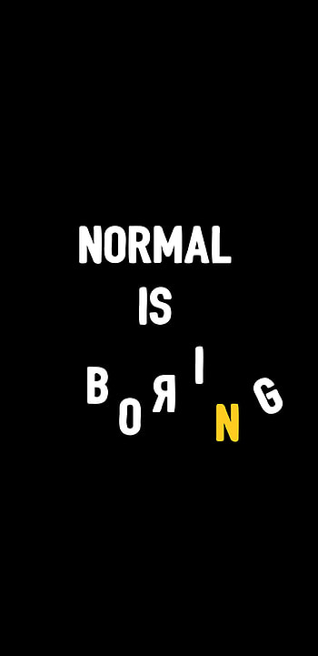 Boring, monochrome graphy, logo HD phone wallpaper