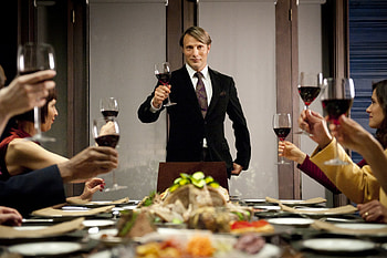 Hannibal, Mads Mikkelsen, TV show, Dark HD wallpaper