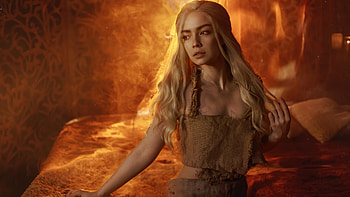 Khalessi Game Of Thrones Cosplay , daenerys-targaryen, game-of-thrones, tv-shows, cosplay, deviantart HD wallpaper