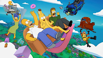Fortnite X Simpsons, fortnite, the-simpsons, 2025-games, games, nintendo-switch, ios, android, video-games HD wallpaper
