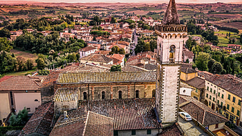 Cities, Italy, Tuscany, Vinci, Church Of Santa Croce, Santa Croce Church HD wallpaper