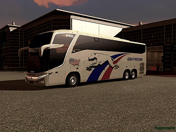 bus simulator, building, simulator, bus, greyhound HD wallpaper