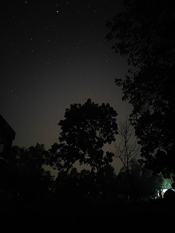 Night mood, atmosphere, sky, Astrography, star, zyn HD phone wallpaper