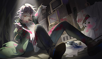Nagito Komaeda, Danganronpa, Video Game, Danganronpa 2: Goodbye Despair HD wallpaper