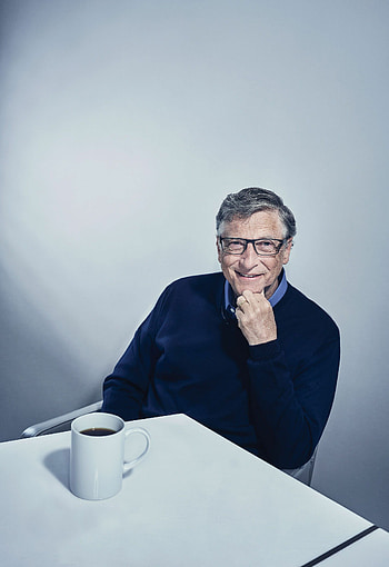 Bill Gates, Microsoft founder, Portrait U HD phone wallpaper