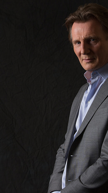 Liam Neeson, Most popular celebs in 2015 HD phone wallpaper