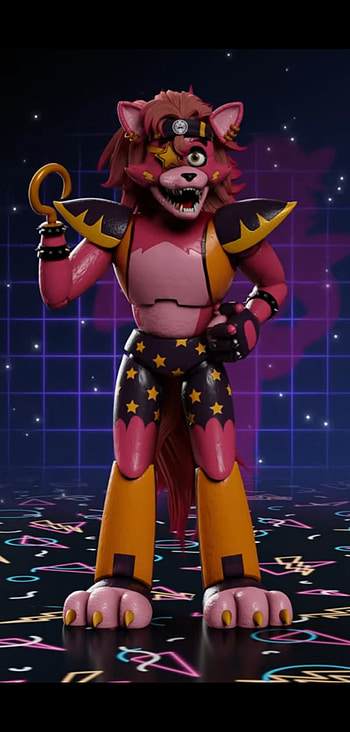 Glamrock Foxy, pirate, fnaf HD phone wallpaper