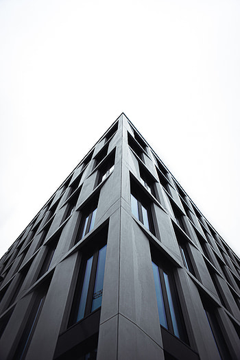 Windows, Architecture, Building, Minimalism, Facade, Angle, Corner HD phone wallpaper
