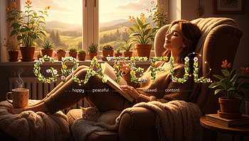 Grateful Glow — Woman's Serenity HD wallpaper