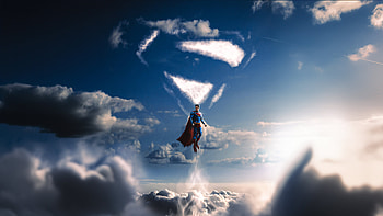 Fly High Superman, superman-legacy, superman, dc-comics, superheroes, artwork, artist, digital-art, david-corenswet HD wallpaper