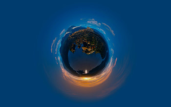 3D planet, , minimal, Earth, abstract planet, creative, Earth minimalism HD wallpaper