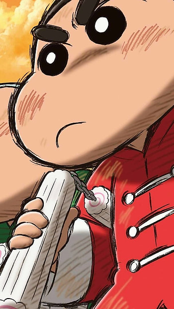 Shinchan And Doraemon, Shinchan, Sketch HD phone wallpaper