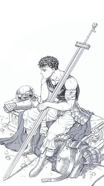 Guts — Black Swordsman (Berserk) — Anime , Guts (Berserk), Anime, Berserk HD phone wallpaper