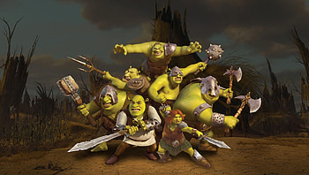 Shrek Forever After (2022) movie HD wallpaper