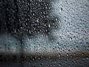 Drops, Macro, Blur, Smooth, Close-Up, Surface, Moisture HD wallpaper