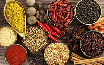 Spice trading, Culinary essentials, Authentic flavors, Quality spices HD wallpaper
