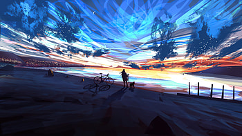 Relaxing Place , artist, artwork, digital-art HD wallpaper