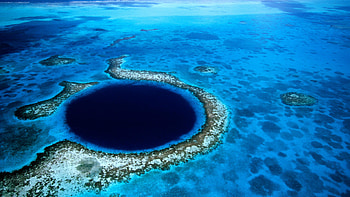 Great Blue Hole, Stunning , Captivating backgrounds, Natural beauty HD wallpaper