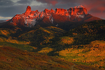 Red Rocks, , red, trees, autumn, beautiful, rocks HD wallpaper