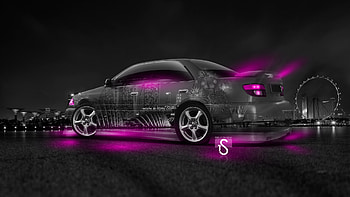 ... Toyota-Carina-GT-TRD-JDM-Crystal-City-Car- HD wallpaper