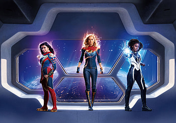 The Marvels Movie – Heroic Power Unleashed, movie, The Marvels HD wallpaper